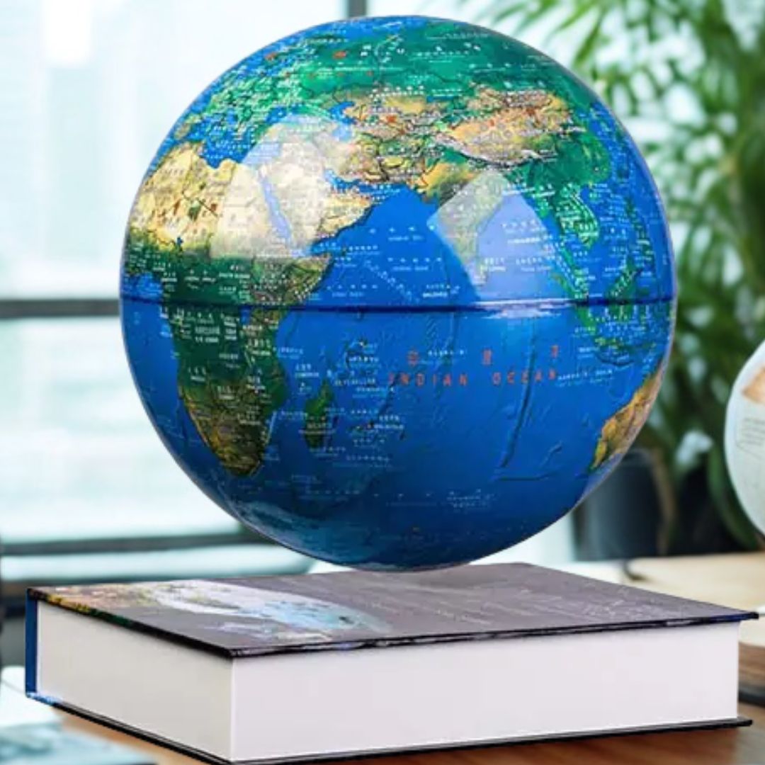 FloatGeo™ Levitating Globe – Defy Gravity, Display Wonder