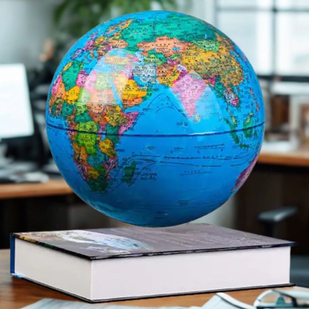 FloatGeo™ Levitating Globe – Defy Gravity, Display Wonder