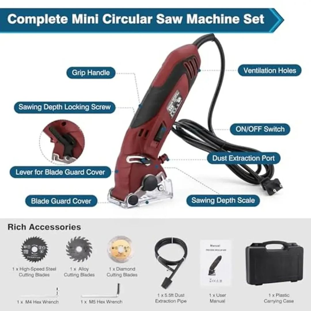CutSwift™ Mini Saw - Compact Power for Precision Cuts