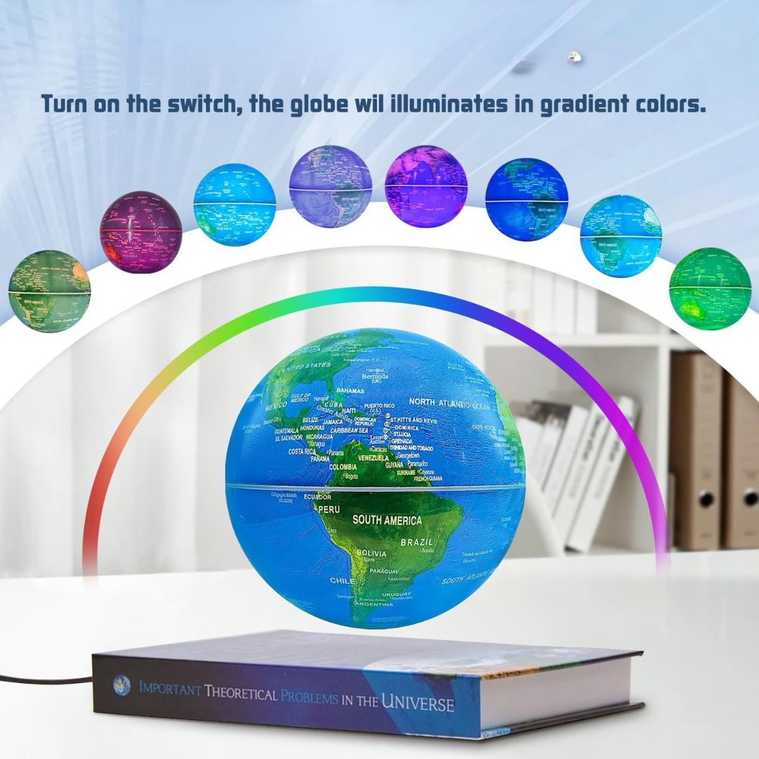 FloatGeo™ Levitating Globe – Defy Gravity, Display Wonder
