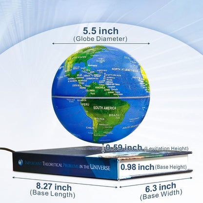 FloatGeo™ Levitating Globe – Defy Gravity, Display Wonder