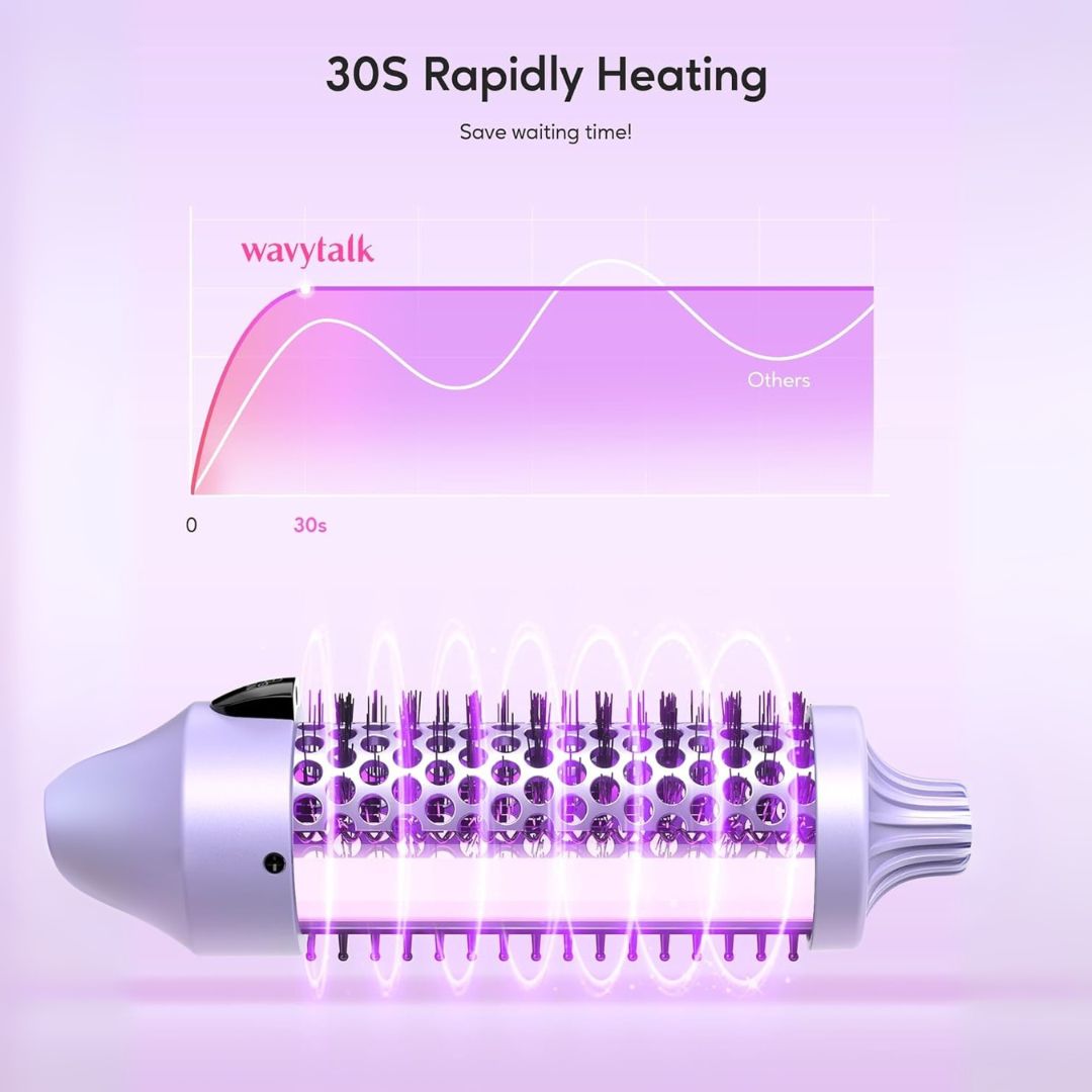 GlamWhirl™ Heated Blowout Brush